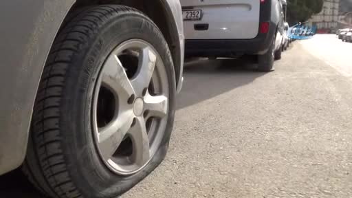 Amasya'da bir gecede 35 aracın lastiklerini kestiler