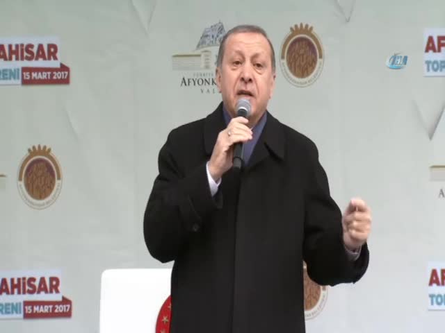 Erdoğan: Bu tür insanlarla kardeş şehir olmamız mümkün değil