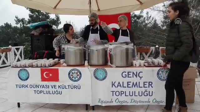 Bursa'da üniversite öğrencilerine "Çanakkale menüsü"