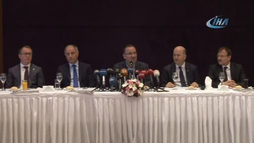 Adalet Bakanı Bekir Bozdağ'dan Bursa'da ihraç açıklaması
