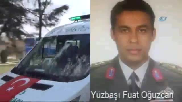 Şehit yüzbaşı son yolculuğuna uğurlandı