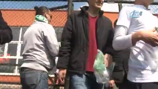 Bursaspor taraftarlarından anlamlı organizasyon