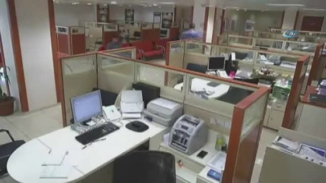 Banka ve vergi dairesini böyle soydular