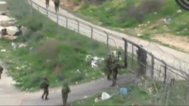 İsrail askerleri 8 yaşındaki Filistinliyi gözaltına almak istedi
