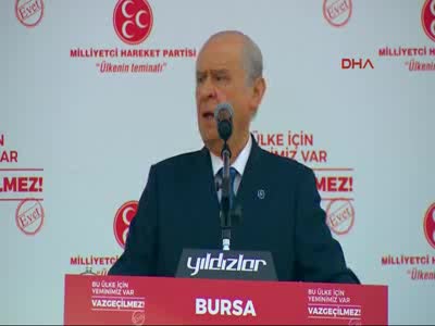 Devlet Bahçeli Bursa'da halka hitap etti - 2