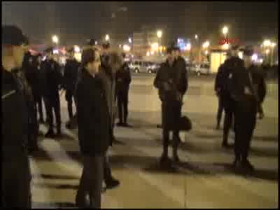 1150 polis 'acil' koduyla çağrıldı, kent ayaklandı