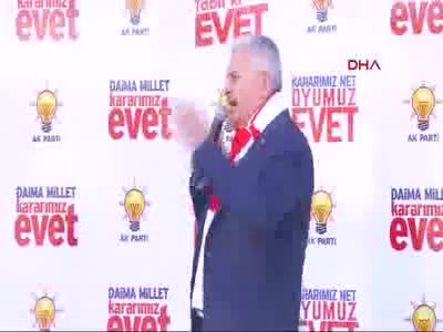 Binali Yıldırım: Bir yandan şeytan taşlıyoruz