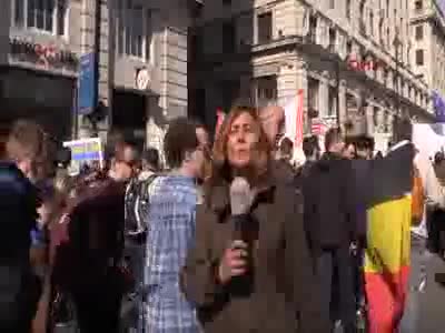 Londra'da Brexit protestosu