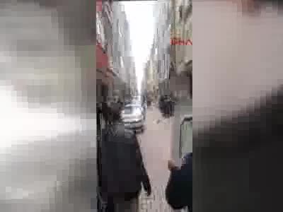 Suriyeliler kavga etti: 3 yaralı