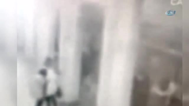 Rusya'daki bombalı saldırı kamerada