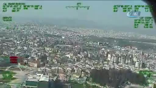 Bursa'daki dev uyuşturucu operasyonu helikopter kamerasında