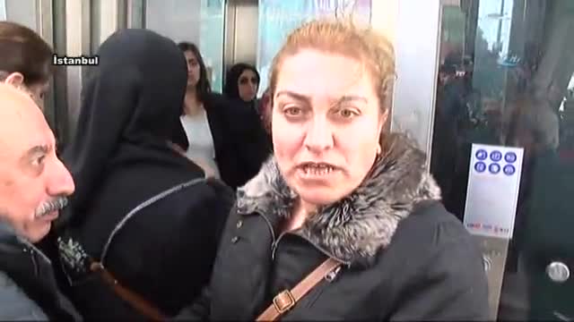 Pes dedirten görüntüler! Halbuki engelliler ve yaşlıların kullanımı içindi