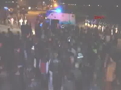 Kazayı duyan oraya koştu! Gerginlik yaşandı