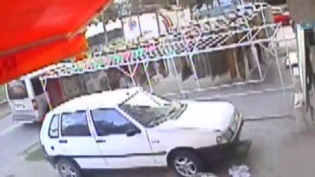 Çadır brandası cinayeti kamerada