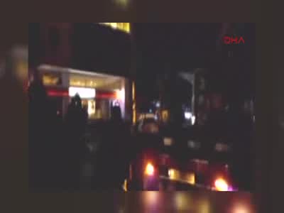 Pankart asan CHP'li gruba ateş edildi