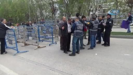 Bursa'daki HDP mitingine 900 kişi geldi, 1000 polis görev yaptı