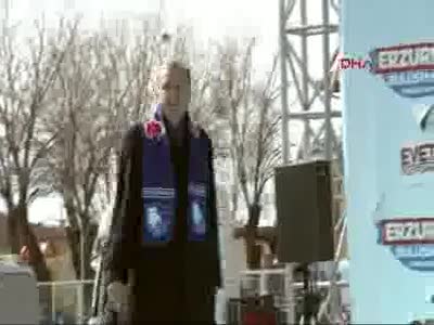 Cumhurbaşkanı Erdoğan Erzurum'da konuştu