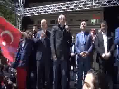 Müezzinoğlu ve Ala Bursa'da vatandaşlara hitap etti