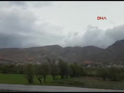 Tunceli'de helikopterin düştüğü bölgeden ilk görüntüler!