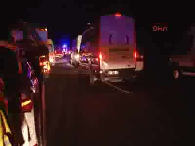 Gaziantep'te katliam gibi trafik kazası: 5 ölü