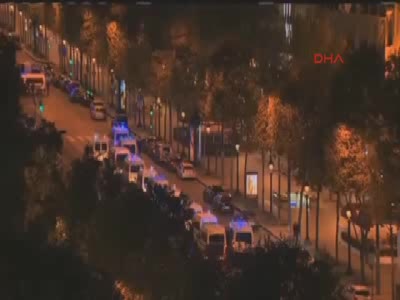 Paris'te polise silahlı saldırı