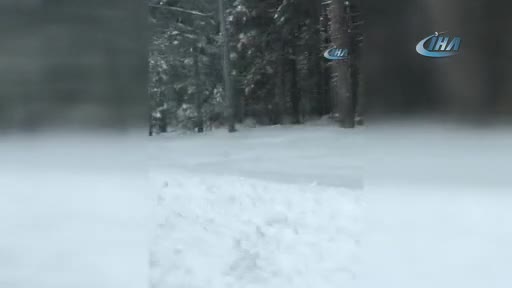 Bursa'da baharda kar esareti yaşandı