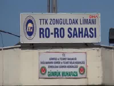 Zonguldak Limanı'nda antitank füzesi ele geçirildi