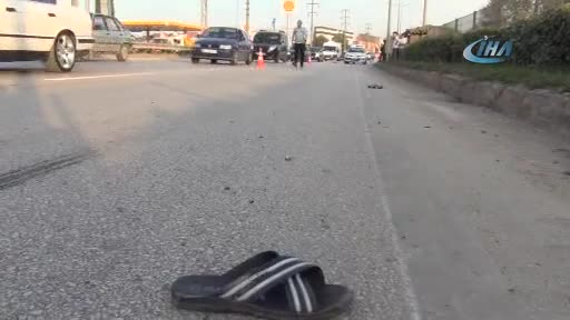 Bursa'da hastaneden taburcu oldu, bir saat sonra kamyon çarptı