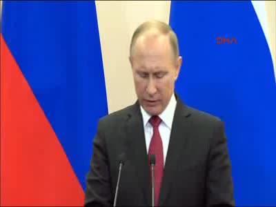 Erdoğan ile Putin'den ortak basın toplantısı
