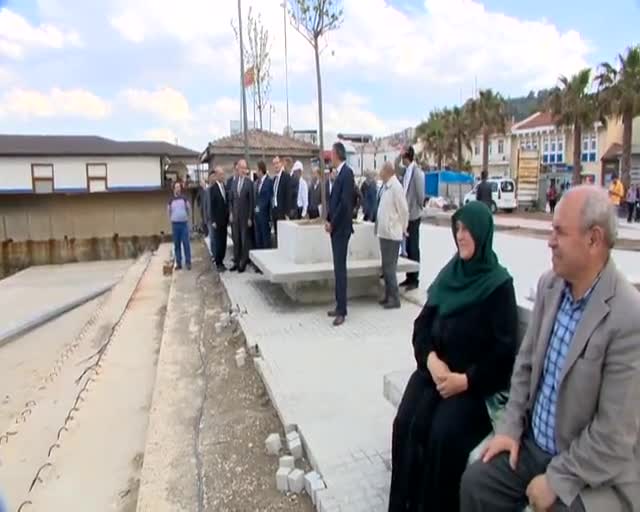 Bursa'da Mudanya sahili şekillenmeye başladı