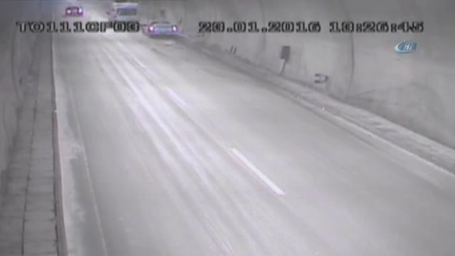 Amasya'daki feci trafik kazaları kamerada