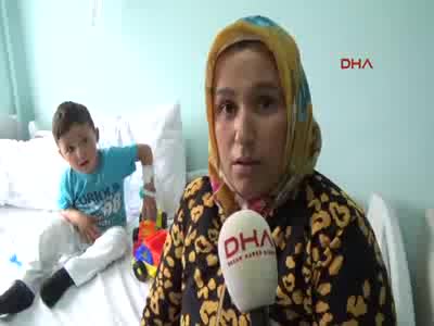 3 yaşındaki çocuğu hastanede yılan ısırdı