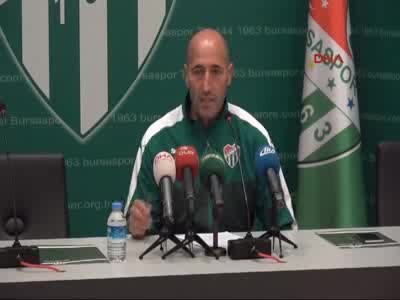 Bursaspor Teknik Direktörü Örnek: Antalyaspor maçı...