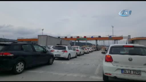 Bursa'da tatil kuyruğu!