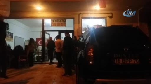 Bursa'da iş yerinde ölü bulundu