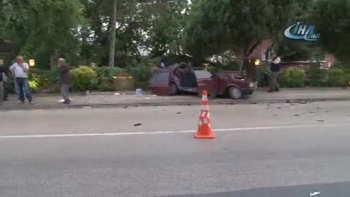 Bursa'da korkunç kaza: 1 ölü, 5 yaralı