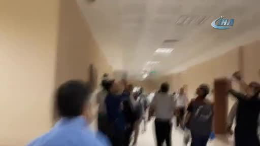 Ölmediğini öğrenince acil serviste dehşet saçtılar!