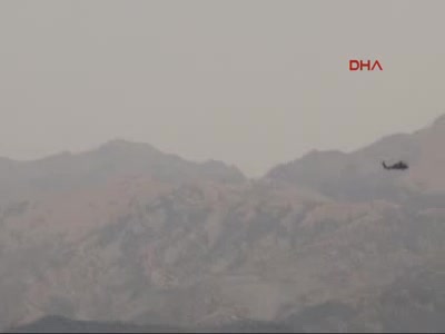 Şırnak'ta askeri helikopter düştü
