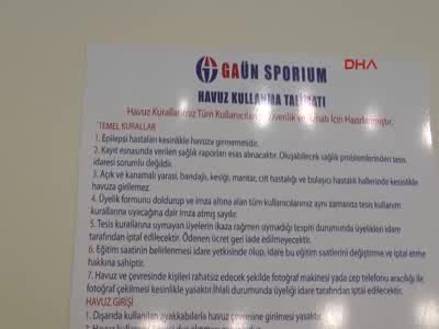 Liseli genç yüzme kursunda boğuldu