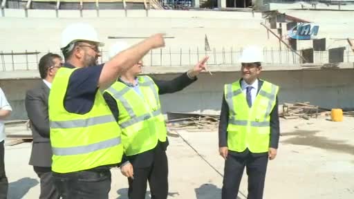 Türkiye'nin en büyük spor kompleksi Bursa Yıldırım'da yükseliyor