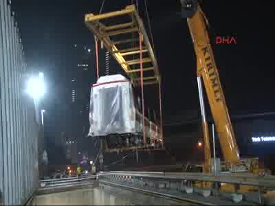 Hacıosman - Yenikapı metrosunda sürücüsüz araçlar raylarda
