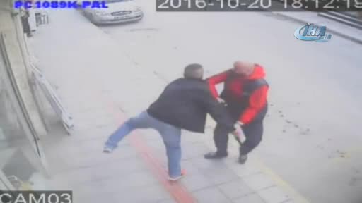 Bursa'daki cinayet anı güvenlik kamerasında