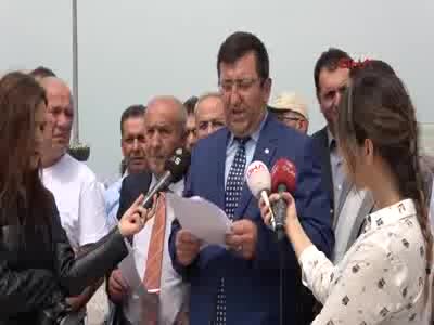 Bursa'da 'Toprağıma, Suyuma, Zeytinime Dokunma' açıklaması - 1