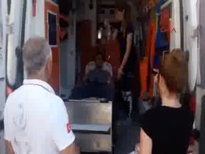 Bursa'da ev sahibinin bıçakladığı hırsız hastaneye kaldırıldı