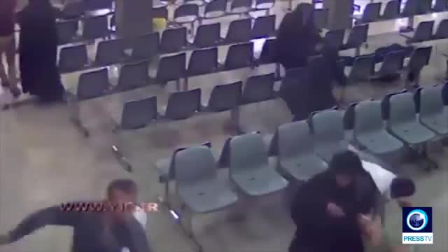 İran'daki saldırının görüntüleri ortaya çıktı