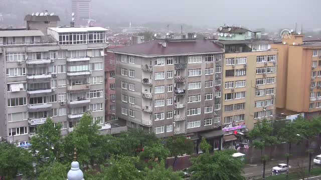 Bursa'yı sel fena vurdu!