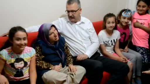 Bursa'da 50 yaşındaki görme engelli kadının Erdoğan sevgisi