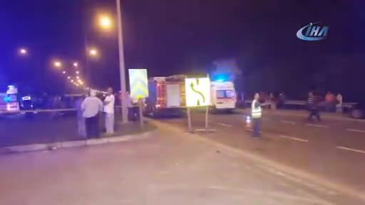 Samsun'da katliam gibi kaza! Bursa plakalı araç...