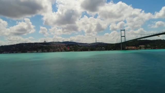 İstanbul Boğazı'nda mest eden manzara