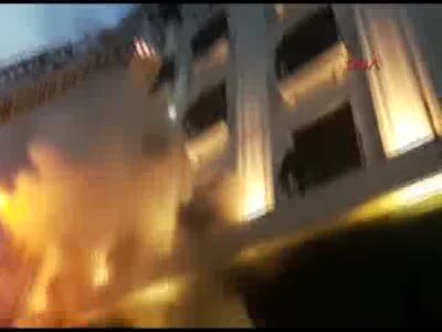 Kumkapı'da otelde yangın! Mahsur kalanlar var